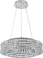 Подвесная люстра 60 см, 80W, 3000-6000K, Stilfort Karnelli 4024/09/06P, хром
