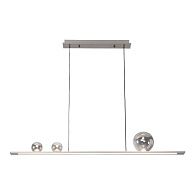 Линейно-подвесной светильник 120 см, 36W, 4000K, Lussole Fishers LSP-7454, серый