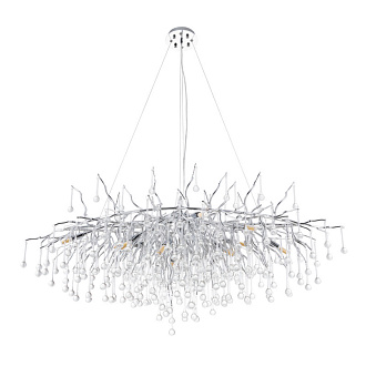 Светильник 120 см, Divinare Salice 3132/26 SP-13, серебро