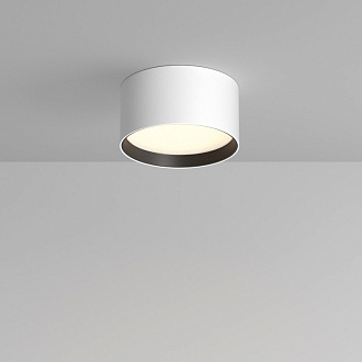 Потолочный светильник 12*6,4 см, LED 12W 3000K Maytoni Technical Ceiling Glare C091CL-12W3K-W белый