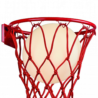 Детское бра 32*30*37 см, E27 * 1 20W,  Mantra Basketball 7244, красный