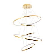 Подвесной светильник 3*80 см, 1*LED, 137W, 3000K Arte Lamp Arcane A2974SP-137PB, Латунь