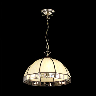 Подвесная люстра Citilux Шербург-1 CL440131, диаметр 40 см, бронза