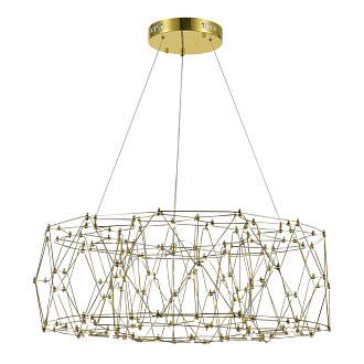 Подвесная люстра 80*26 см, LED, 48W, 4000К, ST-Luce sl6602 SL6602.203.48 золотой