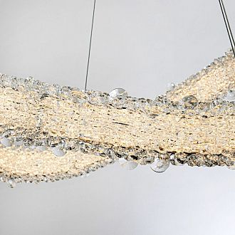 Подвесной светильник 80*40/150 см, LED 88W 3000-6000K MODESTYLE MS.5003.800 CR хром