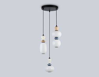 Подвесной светодиодный светильник **163- см, **W, 3000K, Ambrella Light High Light LH53143, черный