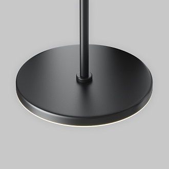 Подвесной светильник 	Maytoni Technical LED 12W, 4000k, P076PL-L12W4K-B, черный, лифтовый механизм 