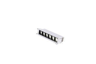 Светильник встраиваемый белый LED 1*7W 3000K 550Lm Ra 90 24° IP20 L125xW30xH36 170-240V St Luce  ST762.532.07