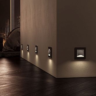 W1154401 Встраиваемая LED подсветка МУН, белый матовый Werkel, 4690389179228