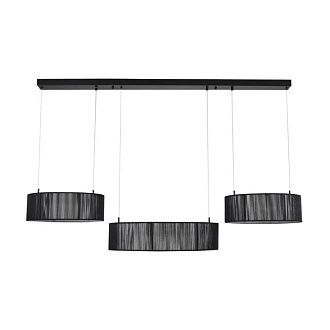 Подвесная люстра 126 см, 70W, 3000-6000K, Lumion Ledio Kava 8371/70L, черный