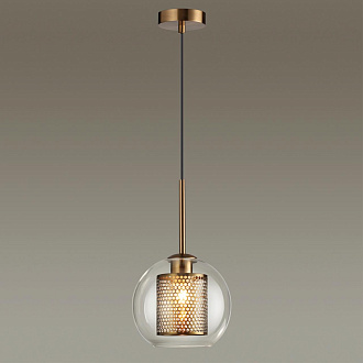 Подвесной светильник Odeon Light Clocky 4939/1 Бронза