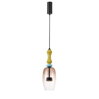Подвесной светильник 15*180 см, LED, 9W, 4000К, Favourite Dolci 4463-1P черный
