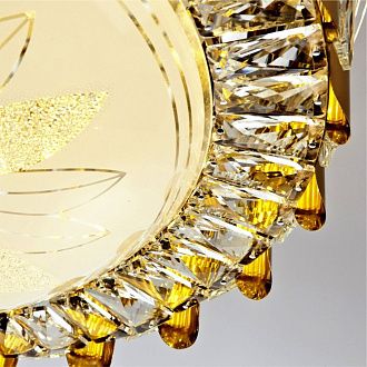 Светильник 40*40*14- см, *LED*48W, 3300-5000КK, LED4U 1156/400 GD, Золото