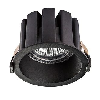 Светильник LED IP65 *10,8*- см, LED*W, 3000K, Lightstar Ciclone 385137, Черный, вр 9,5 см