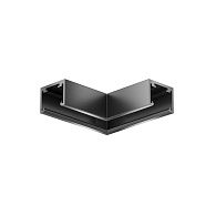 Коннектор угловой Exility X накладной, черный 5*5*1 см, Maytoni Technical  TRA239CL-41B, Черный
