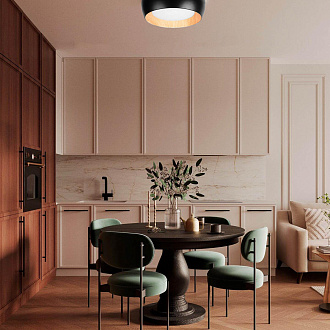 Потолочный светильник 50*12 см, 1*LED*30W 4000K LOFT IT Folk 10255/500 Black черный