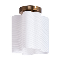 Светильник 20*20 см, Е27 40W, Arte Lamp Serenata A3459PL-1AB бронза, 20 см
