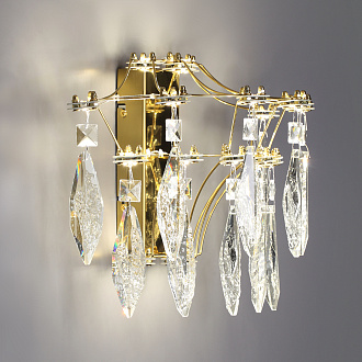 Бра 36*LED*25W, 4000К, 2250lm Odeon Light Flamenco 7000/25WL, золото