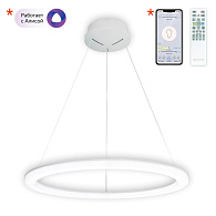 Светильник 65 см, 64W, 3000-4200K Citilux Электрон CL710B64S белый