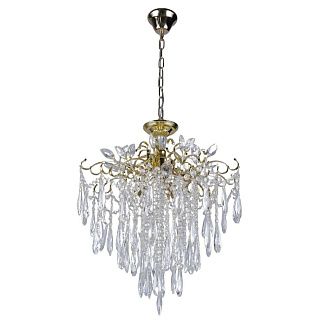 Люстра 61*61*123 см, 9*E14 Gerhort G22025/9GD+CL, Золото