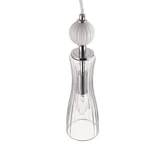 Подвес *8,5*225-225 см, 1*E14*40W, Lumion Emily LUM8268/1A, хром; белый
