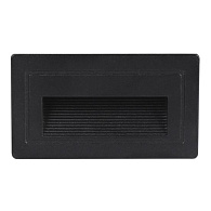 Встраиваемый светильник 10,5*4,5*6 см, 1*LED*3W 4200K Arte Lamp Piazza A7223IN-1BK черный