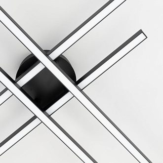 Люстра 117 см, 80W, 3000-5500K, 20 м2 Citilux CL203141 Стиг Черный