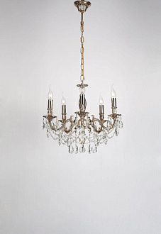 Люстра *52*91 см, 5*E14*60W, Lucia Tucci Firenze FIRENZE 141.5 coffe gold, золотой