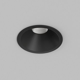 Встраиваемый светильник *8,4*7 см, *LED*975Lm, 3000-4000-6000K, Denkirs Shine Glow DK2431-BK, черный матовый