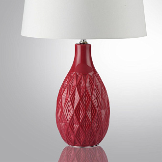 Настольная лампа 48 см, Lumion Yara 8137/1T, красный