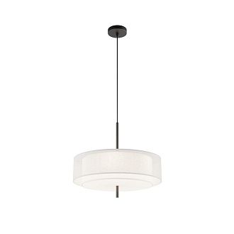 Подвесной светильник 50*50*346 см, 5*E27*60W, Maytoni Bergamo MOD613PL-05W1, черный