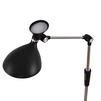 Торшер 133 см, 15W, 3000-6000K, Lumion 8331/15FL, черный