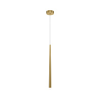 Подвесной светильник 3,5*3,5*368,8 см, LED, 6W, 2600К-3500К, Maytoni cascade MOD132PL-L6BSK латунный