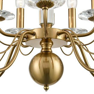 Люстра подвесная 63*90 см, 10*E14 Lumion Incanto 8033/10 медь
