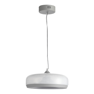Подвесной светильник 34*200 см, LED, 42W,  3000К, ST-Luce Ripple SL6014.503.01 серый