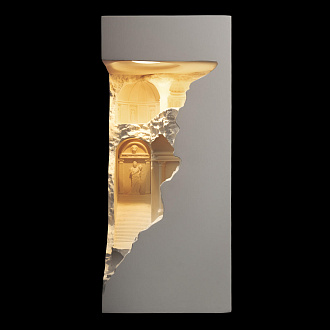 Гипсовый светильник 32 см, Loft IT Antique 10355D, белый