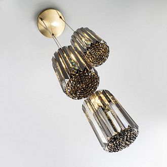 Светильник *22*20 см, LED*29W, 4000K, Modelux  ML.1398.3, Латунь
