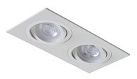 Светильник встроенный 18*9 см, Crystal Lux CLT 002C2 WH Белый