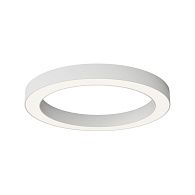 Потолочный светильник 60 см, 45W, 4000K, Maytoni Technical Lua C093CL-45W4K-W, белый