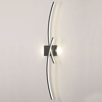 Бра настенное 100*8*15 см, 4*LED*4W 4000K Lussole Alachua LSP-7186 черный