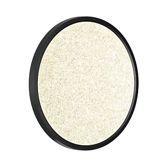 Cветильник 40*2,5 см, LED 32W, 3000/4000 К, IP40, белый/черный, пластик Sonex Omega Black, 7662/32L