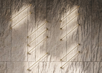 Светодиодный светильник 91 см, 8W, 3000K, Maytoni Rotta MOD413WL-L8G3K, золото