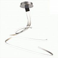 Подвесной светодиодный светильник Mantra Nur 5821, LED, диаметр 91 см., цвет серебро.