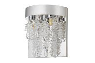 Бра *18*23 см, 3*GAL*W, Arti Lampadari Flusso Nickel Flusso H 2.18.107 N, никель