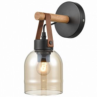 Бра 18*12*29 см, 1*E27 черный Vele Luce Calma VL2122W01