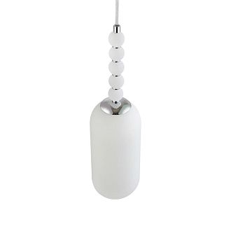 Подвес *9*225-225 см, 1*E14*40W, Lumion Tracy LUM8270/1A, хром; белый