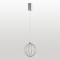 Подвесной светильник 18 см, 5W, 3000K, Lussole LSP-7480, хром