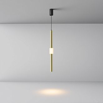 Подвесной светильник 3,5*58 см,  LED, 12W, 3000К, Maytoni Technical Jelly P105PL-12W3K-BS черный