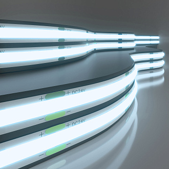 Лента светодиодная 480Led 14W IP20 6500K холодный белый, 5м