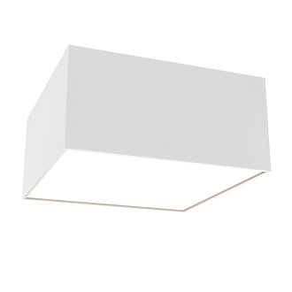 Накладной светильник 12*12*6 см, LED, 12W, 4000К, Maytoni Technical Zon C032CL-12W4K-SQ-W белый